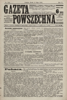 Gazeta Powszechna. 1909, nr 110