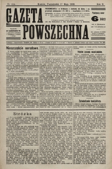 Gazeta Powszechna. 1909, nr 114
