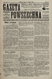 Gazeta Powszechna. 1909, nr 116