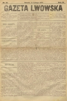 Gazeta Lwowska. 1893, nr 33