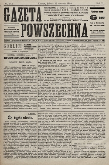 Gazeta Powszechna. 1909, nr 142