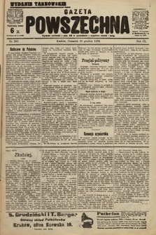 Gazeta Powszechna. 1910, nr 292 (wydanie tarnowskie)