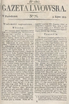 Gazeta Lwowska. 1819, nr 76