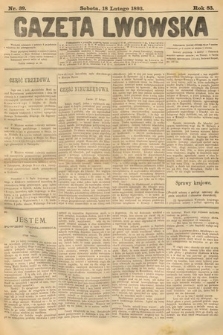 Gazeta Lwowska. 1893, nr 39