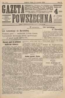Gazeta Powszechna. 1909, nr 210