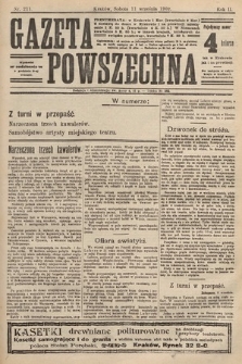 Gazeta Powszechna. 1909, nr 211