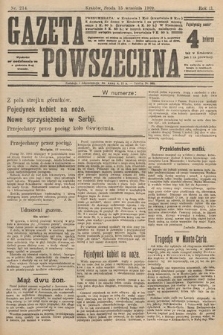 Gazeta Powszechna. 1909, nr 214