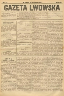 Gazeta Lwowska. 1893, nr 41