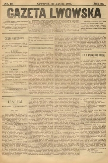 Gazeta Lwowska. 1893, nr 43