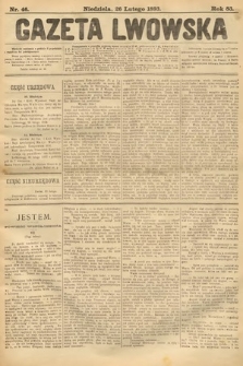 Gazeta Lwowska. 1893, nr 46