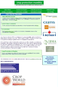 Crop protection monthly