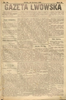 Gazeta Lwowska. 1888, nr 98