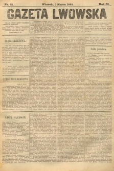 Gazeta Lwowska. 1893, nr 53