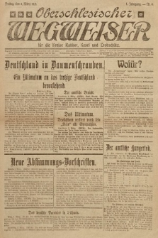 Oberschlesischer Wegweiser für die Kreise Ratibor Kosel und Leobschütz. 1921, nr 6