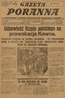 Gazeta Poranna : ilustrowany dziennik informacyjny wschodnich kresów. 1927, nr 8284