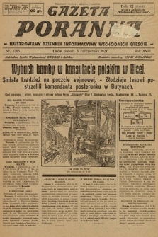 Gazeta Poranna : ilustrowany dziennik informacyjny wschodnich kresów. 1927, nr 8285