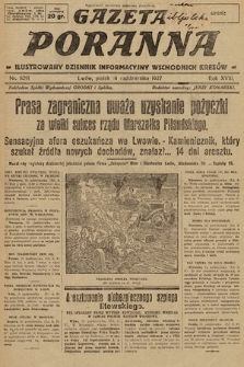 Gazeta Poranna : ilustrowany dziennik informacyjny wschodnich kresów. 1927, nr 8291