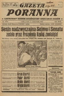 Gazeta Poranna : ilustrowany dziennik informacyjny wschodnich kresów. 1927, nr 8298