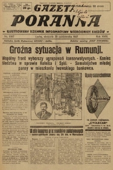 Gazeta Poranna : ilustrowany dziennik informacyjny wschodnich kresów. 1927, nr 8307