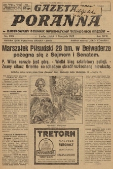 Gazeta Poranna : ilustrowany dziennik informacyjny wschodnich kresów. 1927, nr 8319