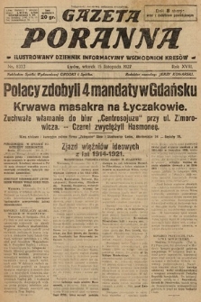 Gazeta Poranna : ilustrowany dziennik informacyjny wschodnich kresów. 1927, nr 8323