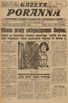 Gazeta Poranna : ilustrowany dziennik informacyjny wschodnich kresów. 1927, nr 8326