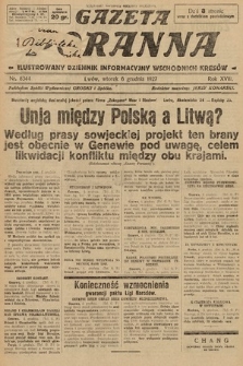 Gazeta Poranna : ilustrowany dziennik informacyjny wschodnich kresów. 1927, nr 8344