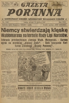 Gazeta Poranna : ilustrowany dziennik informacyjny wschodnich kresów. 1927, nr 8348