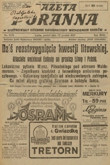 Gazeta Poranna : ilustrowany dziennik informacyjny wschodnich kresów. 1927, nr 8350