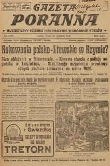 Gazeta Poranna : ilustrowany dziennik informacyjny wschodnich kresów. 1927, nr 8359