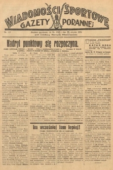 Wiadomości Sportowe Gazety Porannej. 1929, nr 157