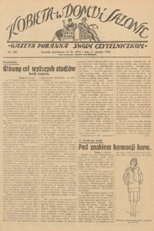 Kobieta w Domu i Salonie : Gazeta Poranna swoim czytelniczkom. 1929, nr 188