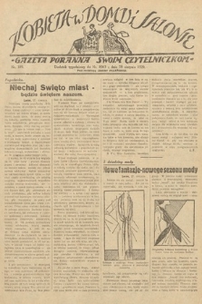 Kobieta w Domu i Salonie : Gazeta Poranna swoim czytelniczkom. 1929, nr 189