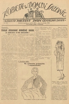 Kobieta w Domu i Salonie : Gazeta Poranna swoim czytelniczkom. 1929, nr 191