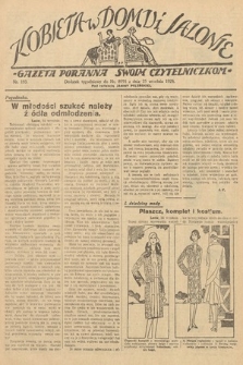 Kobieta w Domu i Salonie : Gazeta Poranna swoim czytelniczkom. 1929, nr 193