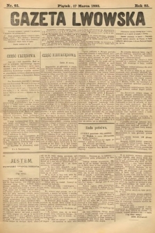 Gazeta Lwowska. 1893, nr 62