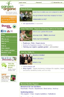 Garden organic - the national charity for organic growing