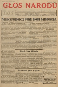 Głos Narodu. 1928, nr 28