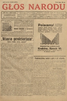 Głos Narodu. 1928, nr 323