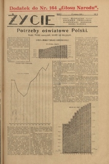 Życie : bezpłatny naukowo-popularny ilustrowany dodatek Głosu Narodu : dodatek do nr 164 „Głosu Narodu”. 1928, nr 5