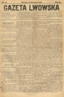 Gazeta Lwowska. 1893, nr 87