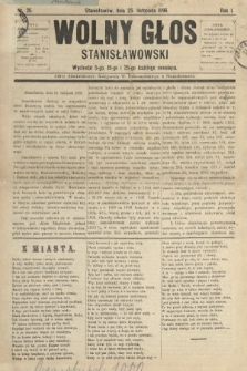 Wolny Głos Stanisławowski. 1896, nr 26