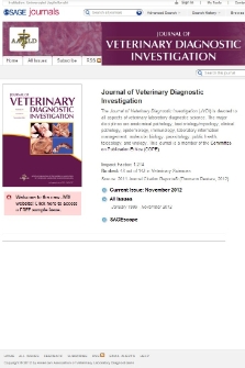 Journal of Veterinary Diagnostic Investigation
