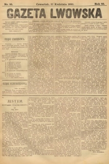 Gazeta Lwowska. 1893, nr 95