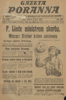 Gazeta Poranna : ilustrowany dziennik informacyjny wschodnich kresów. 1923, nr 6756