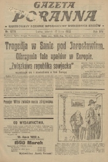 Gazeta Poranna : ilustrowany dziennik informacyjny wschodnich kresów. 1923, nr 6770