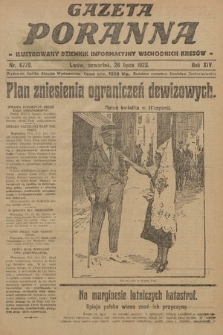 Gazeta Poranna : ilustrowany dziennik informacyjny wschodnich kresów. 1923, nr 6779