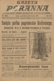 Gazeta Poranna : ilustrowany dziennik informacyjny wschodnich kresów. 1923, nr 6804