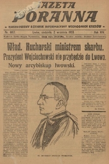 Gazeta Poranna : ilustrowany dziennik informacyjny wschodnich kresów. 1923, nr 6817