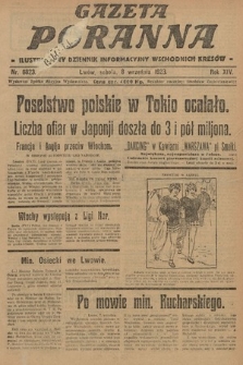 Gazeta Poranna : ilustrowany dziennik informacyjny wschodnich kresów. 1923, nr 6823